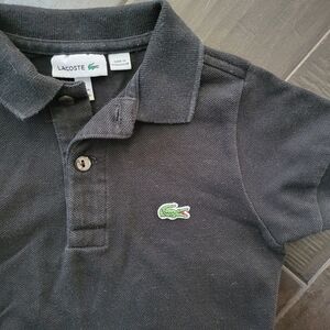 Lacoste Kids Polo Shirt in Black